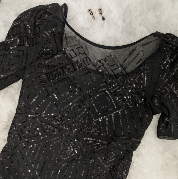 Whbm Embellished Puff Sleeve Top - Picture 3 of 8